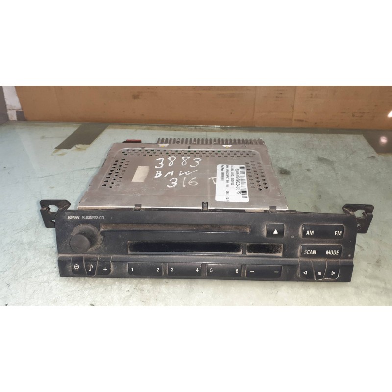 Recambio de sistema audio / radio cd para bmw serie 3 compact (e46) 316ti referencia OEM IAM 1M5853601 902221806239 65126916047