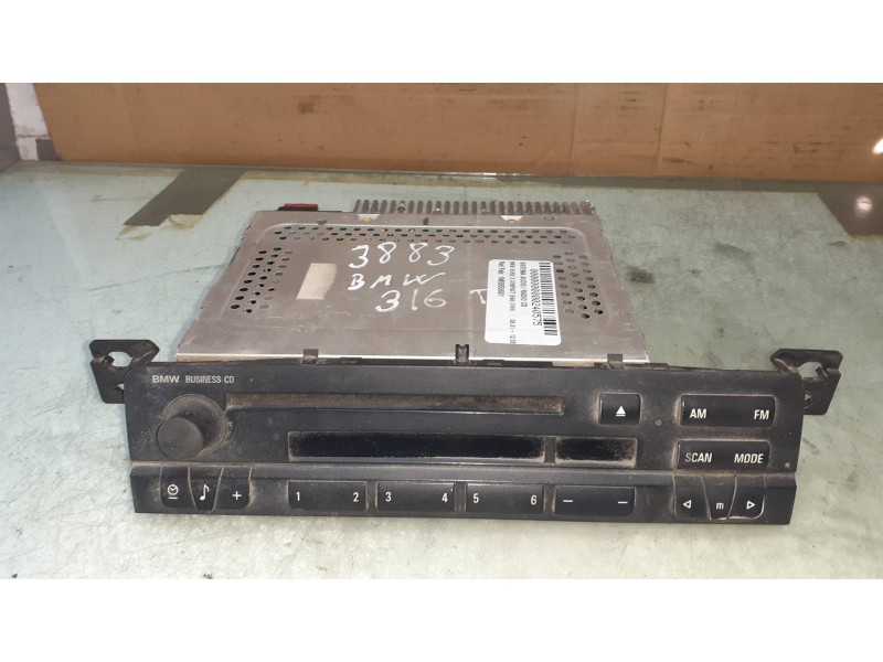 Recambio de sistema audio / radio cd para bmw serie 3 compact (e46) 316ti referencia OEM IAM 1M5853601 902221806239 65126916047