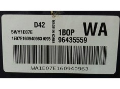 Recambio de centralita motor uce para chevrolet kalos 1.2 s (d/a) referencia OEM IAM 96435559 5WY1E07E  2