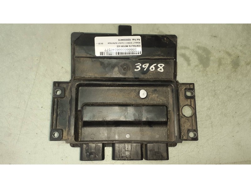 Recambio de centralita motor uce para renault scenic ii confort authentique referencia OEM IAM 8200334419  8200414354