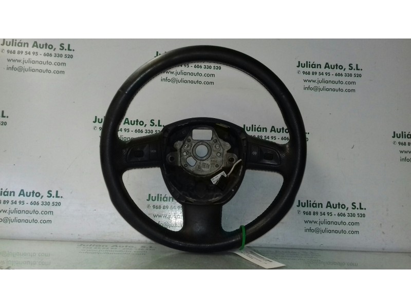 Recambio de volante para audi a4 berlina (8e) 2.0 tdi 16v (103kw) referencia OEM IAM 8P0419091BL  PIEL