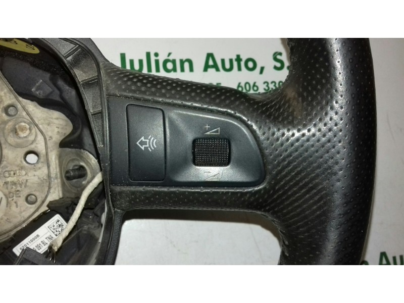 Recambio de volante para audi a4 berlina (8e) 2.0 tdi 16v (103kw) referencia OEM IAM 8P0419091BL  PIEL