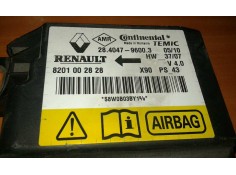 Recambio de centralita airbag para dacia sandero stepway referencia OEM IAM 8201002828 284047-96003 