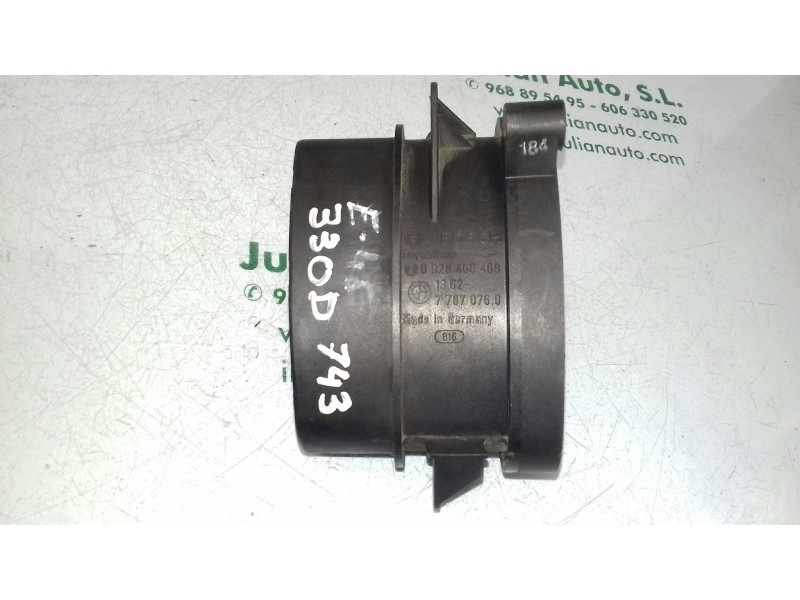 Recambio de caudalimetro para bmw serie 3 touring (e46) 330xd referencia OEM IAM 0928400468 77870760 BOSCH