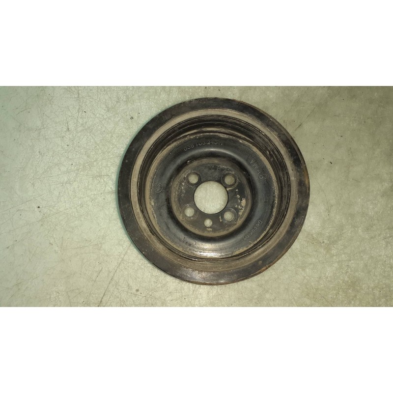 Recambio de polea cigueñal para volkswagen touran (1t3) 1.6 tdi dpf referencia OEM IAM 038105243M  