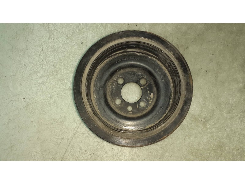 Recambio de polea cigueñal para volkswagen touran (1t3) 1.6 tdi dpf referencia OEM IAM 038105243M  
