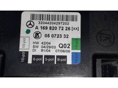 Recambio de modulo electronico para mercedes-benz clase b (w245) 180 cdi (245.207) referencia OEM IAM A1698207226 05072332 PUERT 2