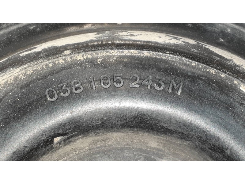 Recambio de polea cigueñal para volkswagen touran (1t3) 1.6 tdi dpf referencia OEM IAM 038105243M  