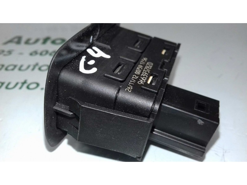 Recambio de mando elevalunas trasero izquierdo para citroen c4 picasso exclusive referencia OEM IAM 96639378ZD  