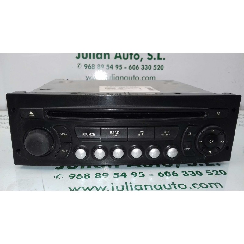 Recambio de sistema audio / radio cd para citroen c4 picasso exclusive referencia OEM IAM 98041616XT RD45 A2C37614001