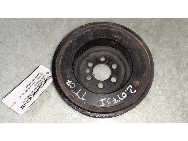 Recambio de polea cigueñal para volkswagen golf v berlina (1k1) gti referencia OEM IAM 06F105243J  