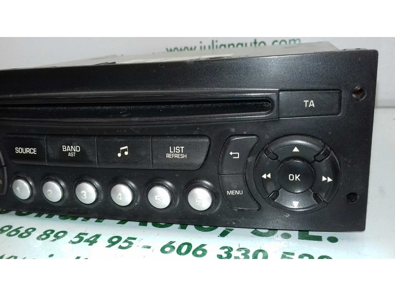 Recambio de sistema audio / radio cd para citroen c4 picasso exclusive referencia OEM IAM 98041616XT RD45 A2C37614001