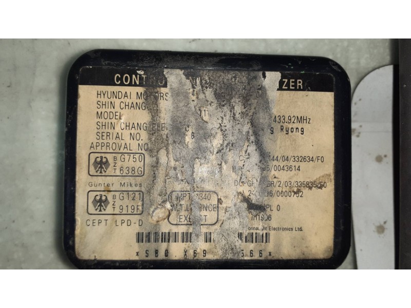 Recambio de modulo electronico para hyundai coupe (rd) 1.6 fx xplod referencia OEM IAM 332634F0  