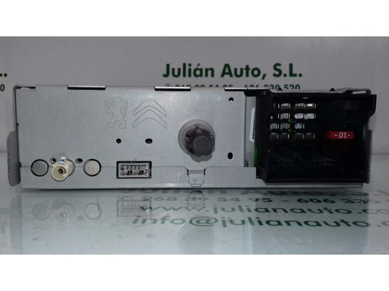 Recambio de sistema audio / radio cd para citroen c4 picasso exclusive referencia OEM IAM 98041616XT RD45 A2C37614001