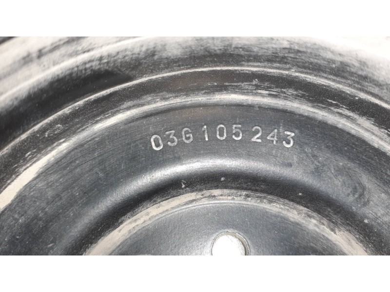 Recambio de polea cigueñal para volkswagen golf v berlina (1k1) 2.0 tdi referencia OEM IAM 03G105243  