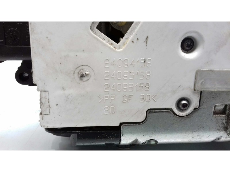 Recambio de cerradura puerta delantera derecha para citroen c4 picasso exclusive referencia OEM IAM 24094158 24099816 VALEO