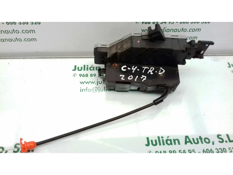 Recambio de cerradura puerta trasera derecha para citroen c4 picasso exclusive referencia OEM IAM 24099158 24098158 VALEO
