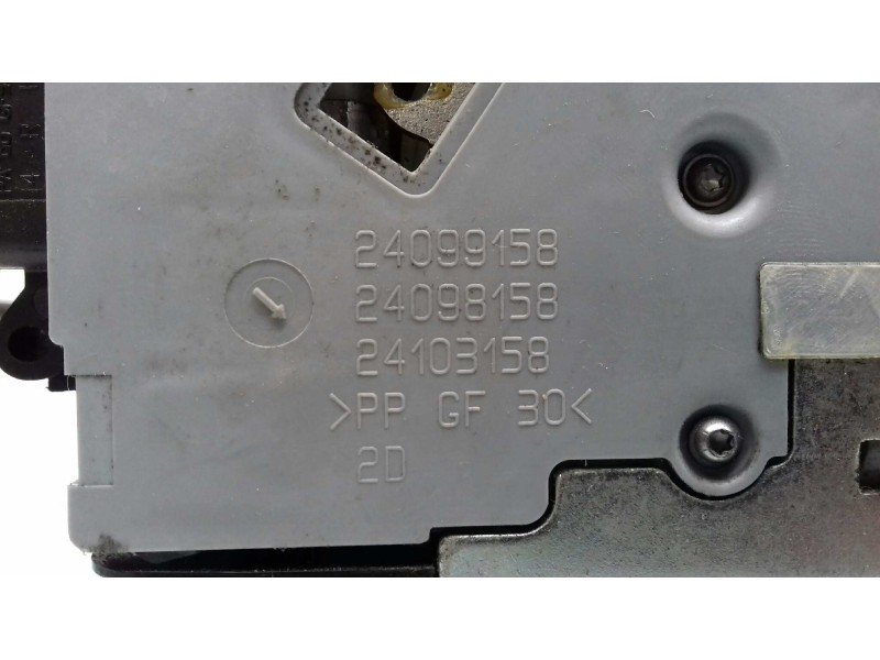 Recambio de cerradura puerta trasera derecha para citroen c4 picasso exclusive referencia OEM IAM 24099158 24098158 VALEO