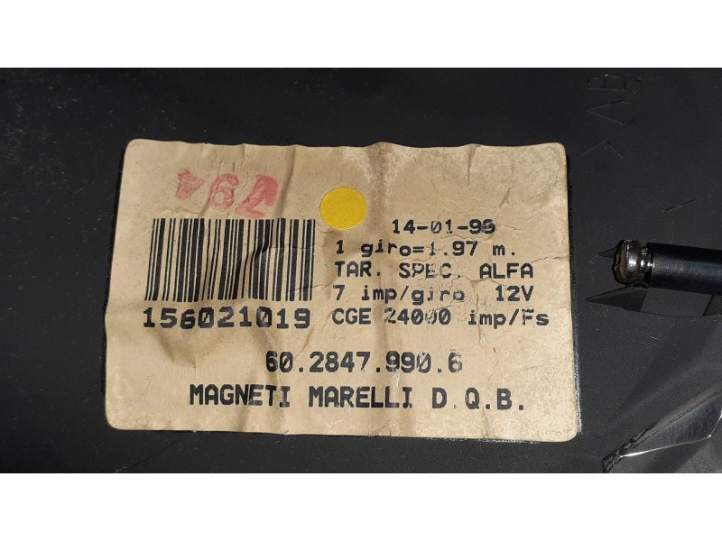 Recambio de cuadro instrumentos para alfa romeo 166 2.5 v6 24v referencia OEM IAM 6028479906 156021019 