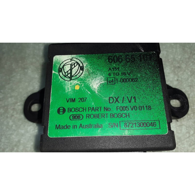 Recambio de centralita inmovilizador para alfa romeo 166 2.5 v6 24v referencia OEM IAM 60665101 8721300046 BOSCH