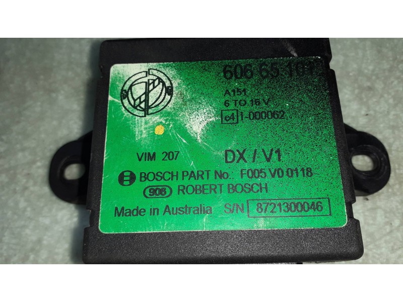 Recambio de centralita inmovilizador para alfa romeo 166 2.5 v6 24v referencia OEM IAM 60665101 8721300046 BOSCH