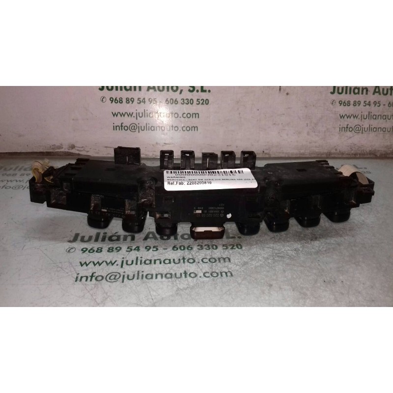 Recambio de warning para mercedes-benz clase s (w220) berlina 500 (220.075) referencia OEM IAM 2208205810 3304030100 99048712000
