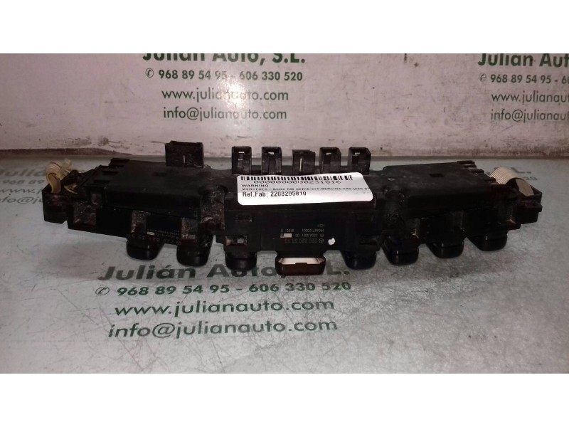 Recambio de warning para mercedes-benz clase s (w220) berlina 500 (220.075) referencia OEM IAM 2208205810 3304030100 99048712000