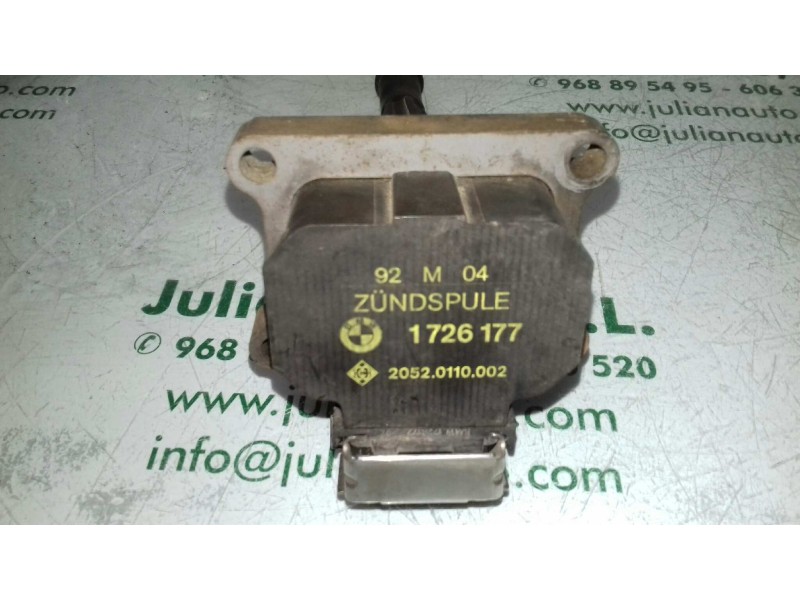 Recambio de bobina encendido para bmw serie 3 berlina (e36) 2.0 24v referencia OEM IAM 1726177  3 PINES