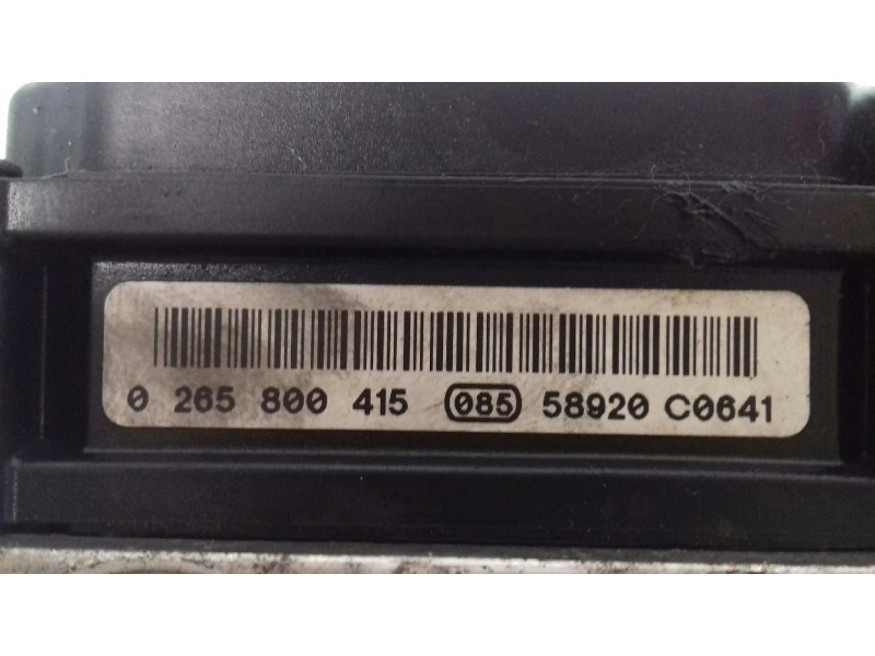 Recambio de abs para peugeot partner (s2) combi plus referencia OEM IAM 0265231522 9660779880 0265800415