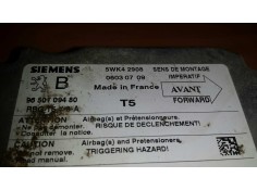 Recambio de centralita airbag para peugeot 307 (s1) xr referencia OEM IAM 9650109480 5WK42908 