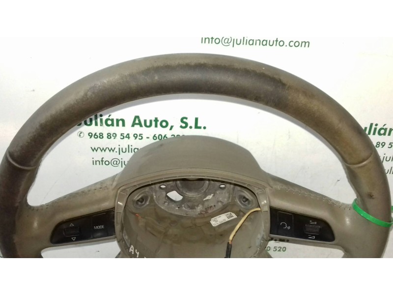 Recambio de volante para audi a4 ber. (b8) básico referencia OEM IAM 8K0419091B MULTIFUNCION PIEL