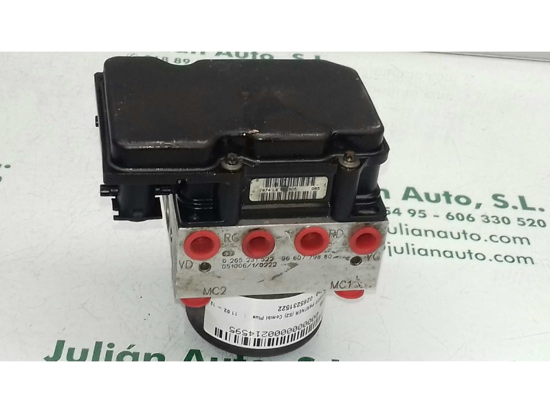 Recambio de abs para peugeot partner (s2) combi plus referencia OEM IAM 0265231522 9660779880 0265800415