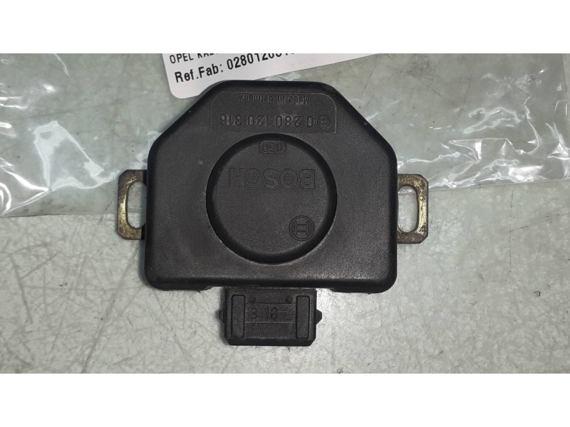 Recambio de sensor para opel kadett e 1.6 referencia OEM IAM 0280120316 BOSCH CONECTOR 3 PINES