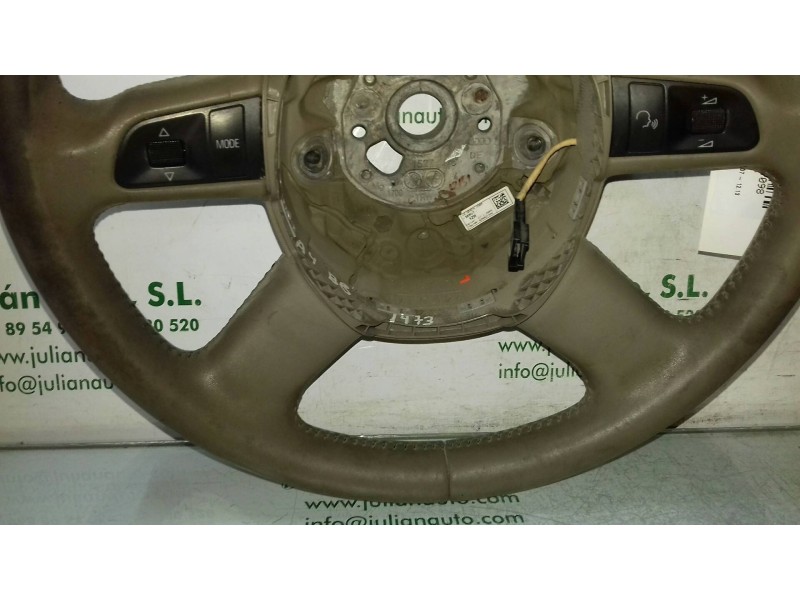 Recambio de volante para audi a4 ber. (b8) básico referencia OEM IAM 8K0419091B MULTIFUNCION PIEL