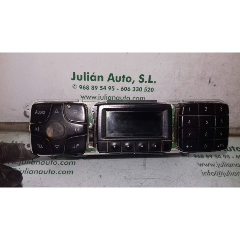 Recambio de sistema audio / radio cd para mercedes-benz clase s (w220) berlina 500 (220.075) referencia OEM IAM A2208200386 BE33