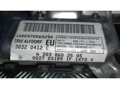 Recambio de airbag lateral delantero izquierdo para mercedes-benz clase c (w203) berlina 220 cdi (203.006) referencia OEM IAM A2 2