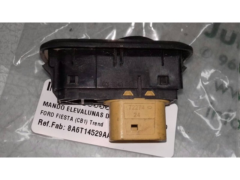 Recambio de mando elevalunas delantero derecho para ford fiesta (cb1) trend referencia OEM IAM 8A6T14529AA 03154100 