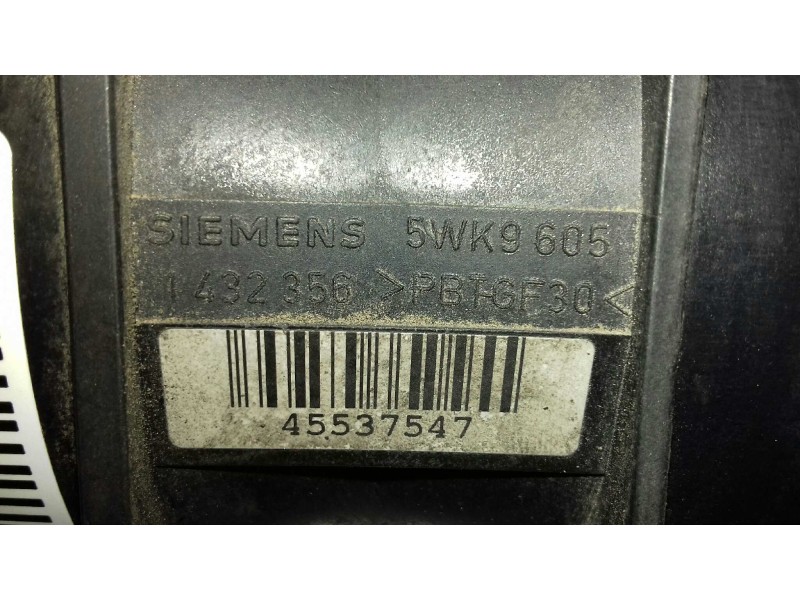 Recambio de caudalimetro para bmw serie 3 berlina (e46) 2.0 16v referencia OEM IAM  5WK9605 SIEMENS