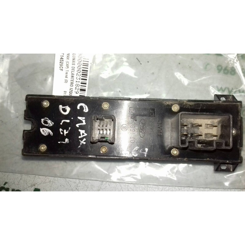Recambio de mando elevalunas delantero izquierdo para ford focus c-max (cap) trend (d) referencia OEM IAM 3M5T14529CF  