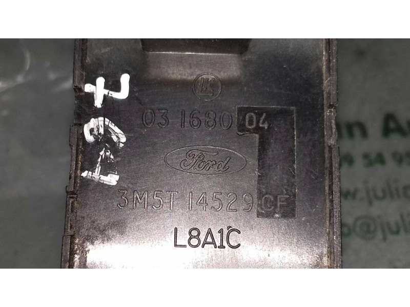 Recambio de mando elevalunas delantero izquierdo para ford focus c-max (cap) trend (d) referencia OEM IAM 3M5T14529CF  