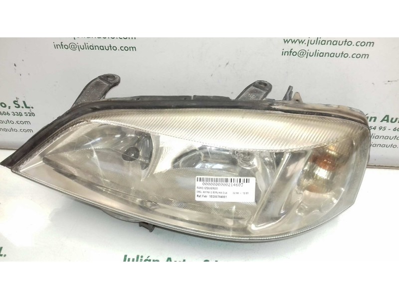 Recambio de faro izquierdo para opel astra g berlina club referencia OEM IAM 1EG00764001 04040201 