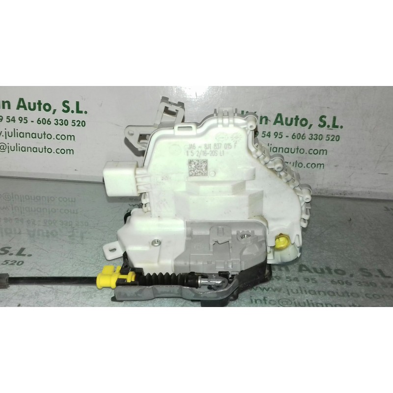 Recambio de cerradura puerta delantera izquierda para audi a5 cabriolet (8f7) 2.0 tdi (110kw) referencia OEM IAM 8J1837015F  
