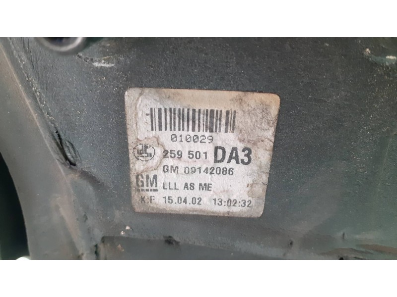 Recambio de retrovisor izquierdo para opel astra g berlina club referencia OEM IAM 09142086 259149 MANUAL