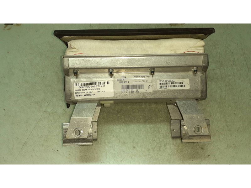 Recambio de airbag delantero derecho para porsche 911 (typ 996) referencia OEM IAM 99680307106 19MR37K80I 55750196