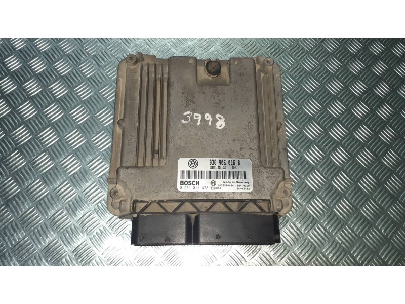 Recambio de centralita motor uce para volkswagen golf v berlina (1k1) highline referencia OEM IAM 03G906016B 0281011478 BOSCH