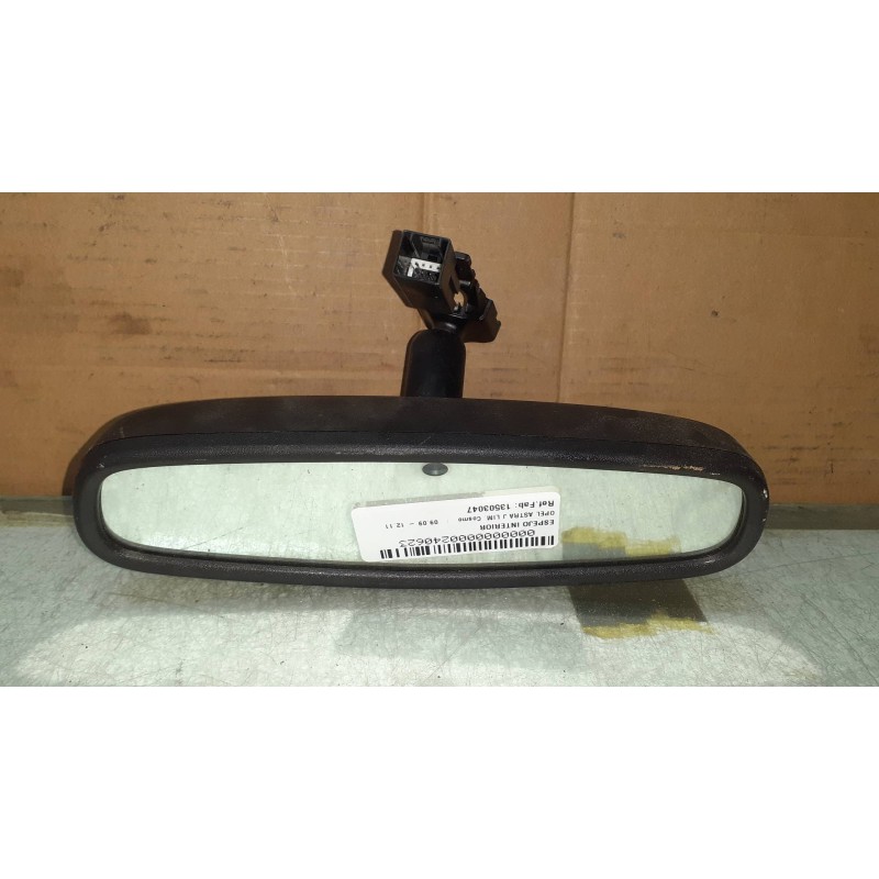 Recambio de espejo para opel astra j lim. cosmo referencia OEM IAM 13503047  CON SENSOR