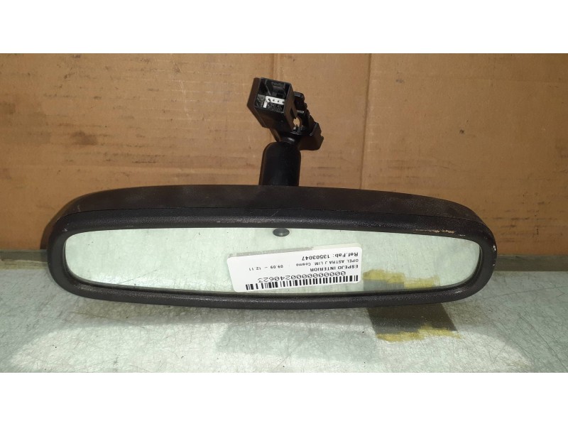 Recambio de espejo para opel astra j lim. cosmo referencia OEM IAM 13503047  CON SENSOR