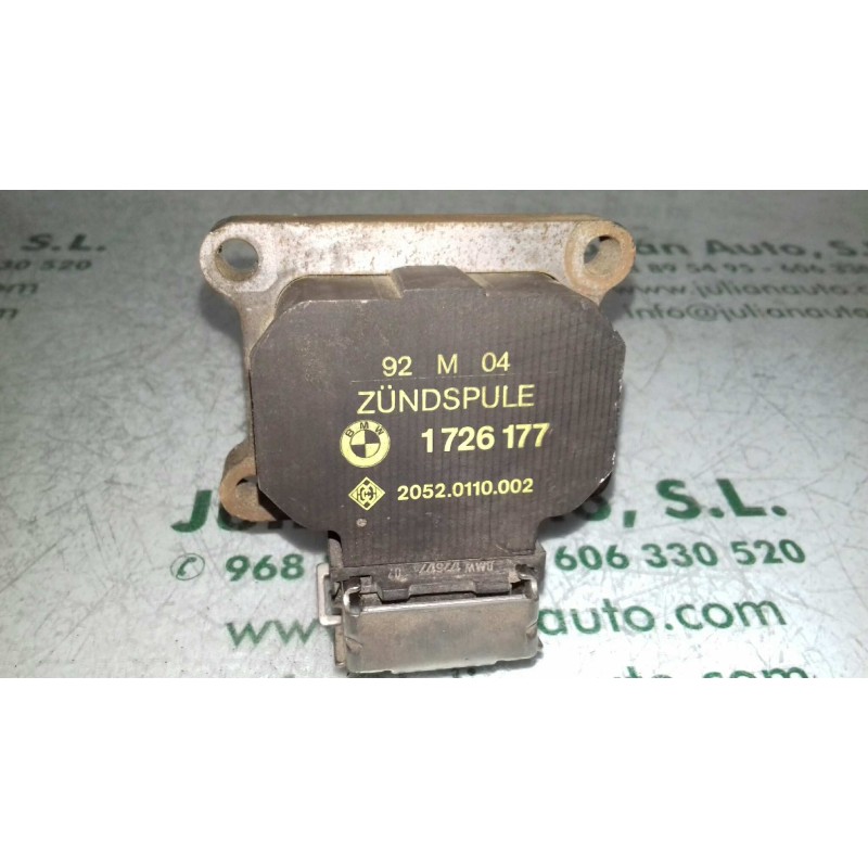 Recambio de bobina encendido para bmw serie 3 berlina (e36) 2.0 24v referencia OEM IAM 1726177  3 PINES