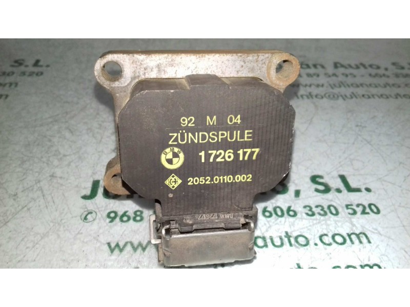 Recambio de bobina encendido para bmw serie 3 berlina (e36) 2.0 24v referencia OEM IAM 1726177  3 PINES