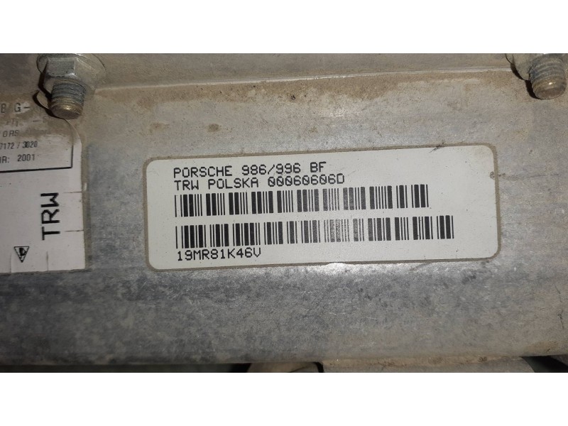 Recambio de airbag delantero derecho para porsche 911 (typ 996) referencia OEM IAM 99680307106 55750217 19MR81K46V